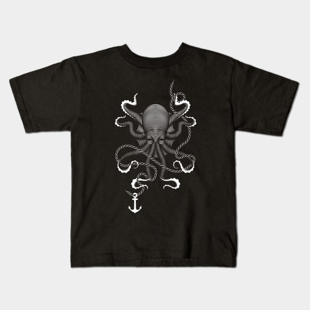 Patrick Seymour • Kraken 2 Kids T-Shirt by PatrickSeymour